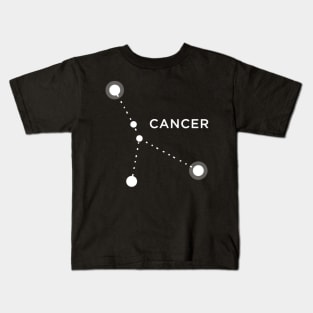 Cancer Zodiac Constellation Sign Shirt Kids T-Shirt